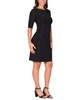 Women's Elbow Length Sleeve Bodycon Mini Party Dress