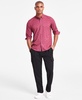 Men's Alfatech Zig-Zag Shirt, Exclusively at Macy's