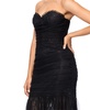 Women's Sequined Lace Corset Gown