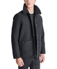 Men's Fleece-Lined Snap-Front Cotton Jacket