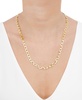 Polished Solid Mariner Link 22" Chain Necklace (6-1/6mm) in 10k Gold