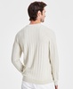 Men's Wool-Blend Textured Sweater, Created for Macy's