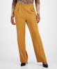 Women's High-Rise Wide-Leg Pants, Created for Macy's