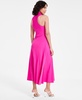Women's Mock-Neck A-Line Sleeveless Dress, Exclusively at Macy's 