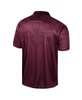 Men's Maroon Mississippi State Bulldogs Honeycomb Raglan Polo Shirt