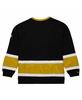 Men's Black, Gold Vegas Golden Knights 2024 NHL Winter Classic Satin Insert Fleece Pullover Sweatshirt