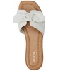 Women's Lavinia Knot-Trim Slide Flat Sandals