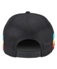 Men's and Women's Black Atari Hotfoot Adjustable Trucker Hat