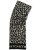 Women's Brushed Three Color Leopard Scarf