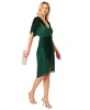 Women's Beaded Dolman-Sleeve Dress