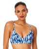 Women's Printed Underwire Bikini Top