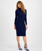 Women's Pull-On Metallic Knit Pencil Skirt, Created for Macy's 
