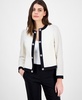 Women's Embellished Framed Cardigan Sweater