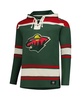 Men's Green Minnesota Wild Big Tall Superior Lacer Fleece Pullover Hoodie