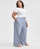 Trendy Plus Size Pull-On Wide-Leg Pants, Exclusively at Macy's
