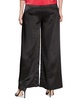 Petite Satin Pull-On Wide-Leg Pants