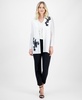 Women's Embellished Open-Front Cardigan Sweater