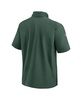 Men's Bay Packers 2024 Sideline Coach Short Sleeve Half-Zip Hoodie Jacket