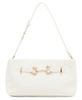 East West Crystal Horsebit Small Shoulder Bag