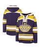 Men's Purple Los Angeles Kings Superior Lacer Pullover Hoodie