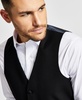 Men's Classic-Fit Stretch Black Tuxedo Vest, Created for Macy's 