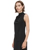 Women's Mock-Neck Sleeveless Top 