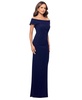 Women's Embellished Off-The-Shoulder Gown