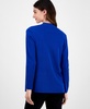 Petite Malibu Fine-Rib Open-Front Cardigan
