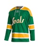 Men's Green California Golden Seals Team Classics Authentic Blank Jersey