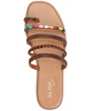Women's Lindya Embellished Strappy Toe-Loop Flat Sandals