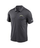 Men's Anthracite Los Angeles Chargers Franchise Performance Polo