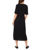 Women's Flutter-Sleeve V-Neck Midi Dress