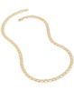 Polished Solid Mariner Link 22" Chain Necklace (6-1/6mm) in 10k Gold