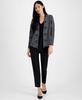 Women's Fitted Open-Front Cardigan