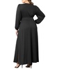 Plus Size Kelsey Long Sleeve Maxi Dress