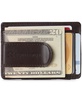Mens RFID Safe Money Clip Minimalist Wallet ID Window Card Holder