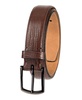Men's Feather Edge Lizard Dress Belt