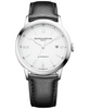 Men's Swiss Automatic Classima Black Leather Strap Watch 42mm M0A10332