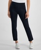 Petite Mid Rise Pull On Straight Leg Ponte Pants, Created for Macy's 