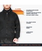 Big & Tall Insulated Full Zip Sweatshirt - Pre-Shrunk, Large Pockets