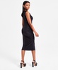 Women's Ruched Sleeveless Midi Dress, Exclusively at Macy's