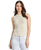Women's Roll-Neck Sleeveless Sweater