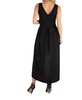 Sleeveless Fit and Flare High Low Maternity Dress