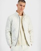 Men's Quilted Full-Zip Faux-Leather Jacket