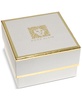 Silver-Tone Pavé Love Script Red Heart Pin