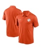 Men's Orange Clemson Tigers Primetime Franchise Performance Polo