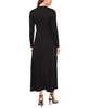 Petite Cross-Over-Front Long-Sleeve Dress