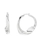Sculpted Large Hoop Earrings