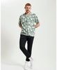 Men's Paisley Swirl Print Short Sleeve Shirt