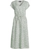 Women's TENCEL Fiber V-Neck Midi Dress